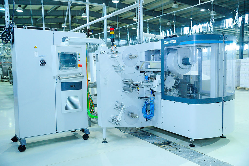 «BURKUT» konditer fabriginde gije-gündiziň dowamynda 300 tonna çenli önüm çykarmak göz öňünde tutulýar