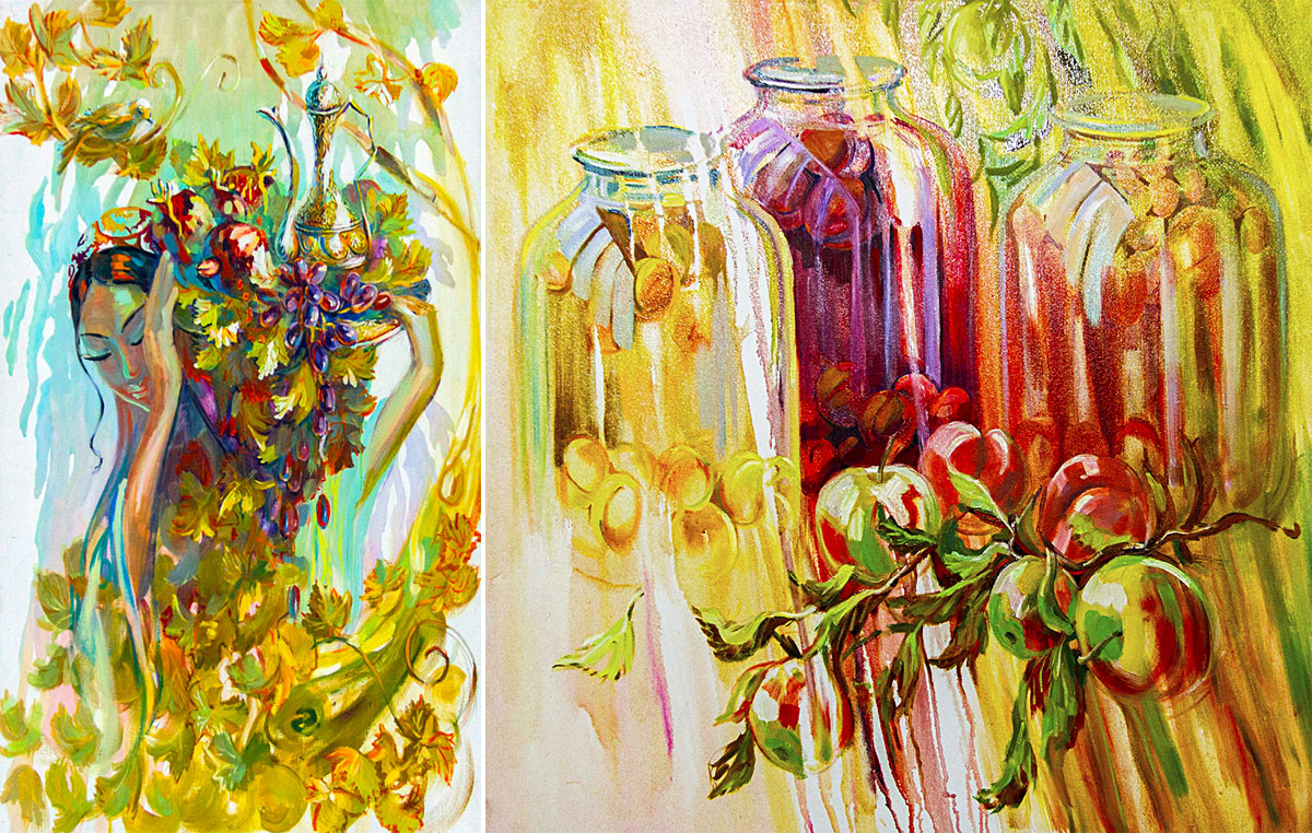 Aşgabatlylar  Mary žiwopis mekdebiniň ýaş nesliniň döredijiligi bilen tanyşdylar