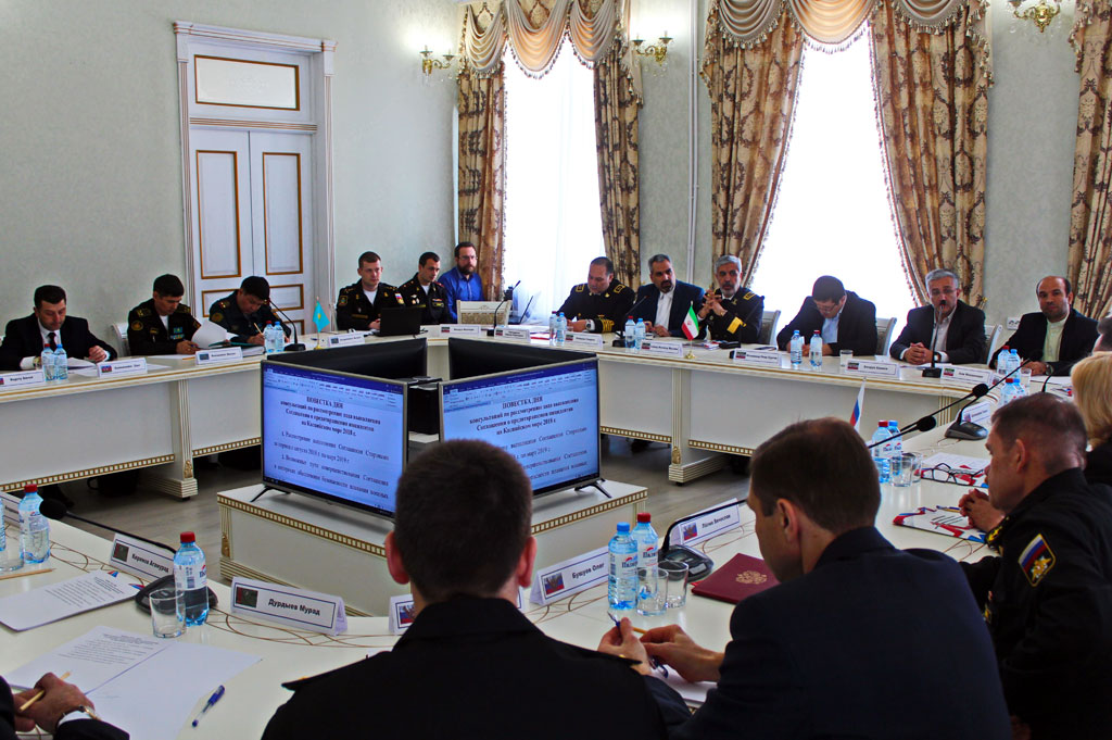 Representatives of Caspian states discuss the aspects of implementation of the Agreement on incident prevention in Caspian Sea