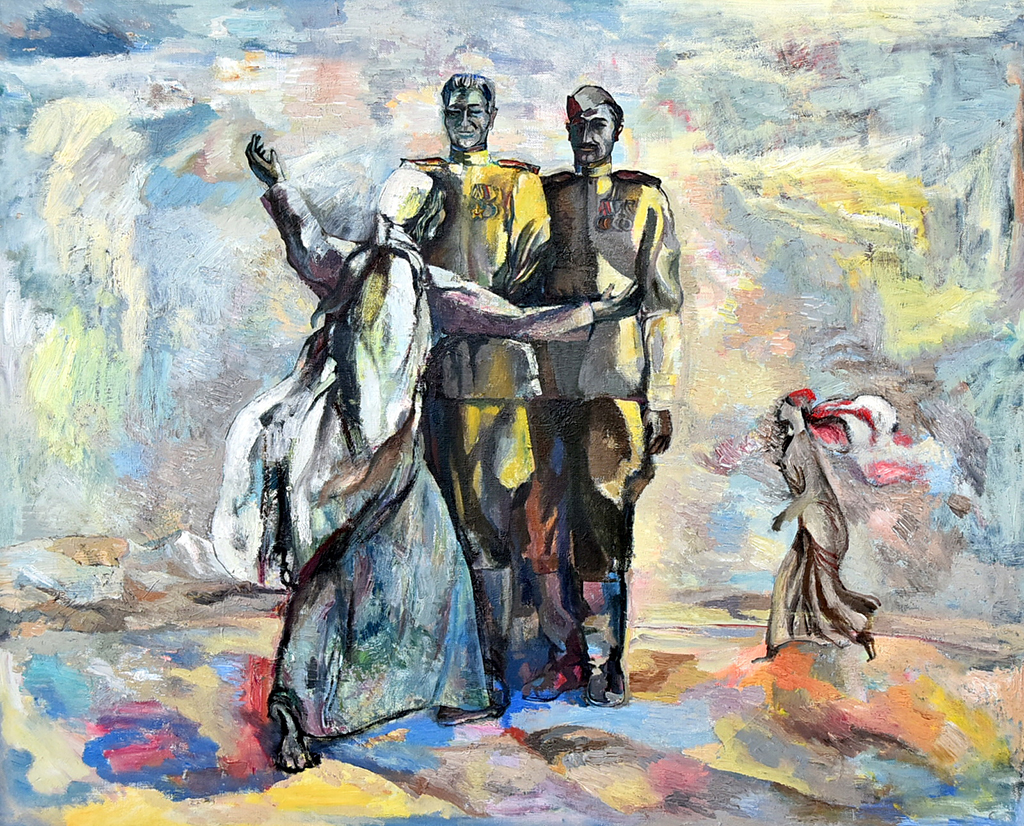 Şekillendiriş muzeýiniň sergisi: biz Ýeňiş bilen gaýdyp geldik!