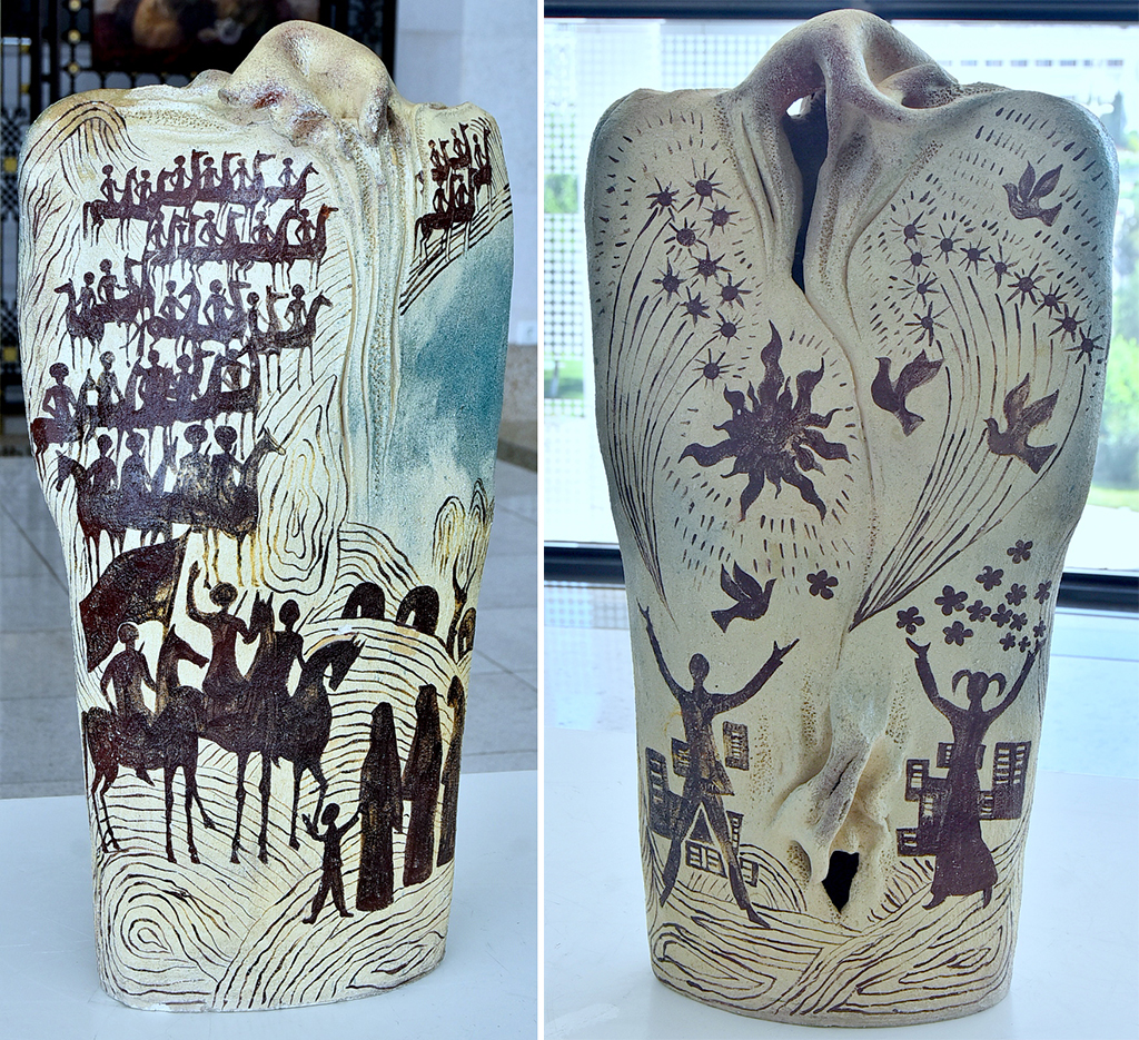 Şekillendiriş muzeýiniň sergisi: biz Ýeňiş bilen gaýdyp geldik!