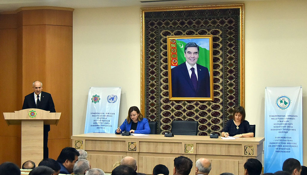 Türkmenistan geljekki ýyllar üçin BMG-niň esasy düzümleriniň agzalygyna saýlanyldy