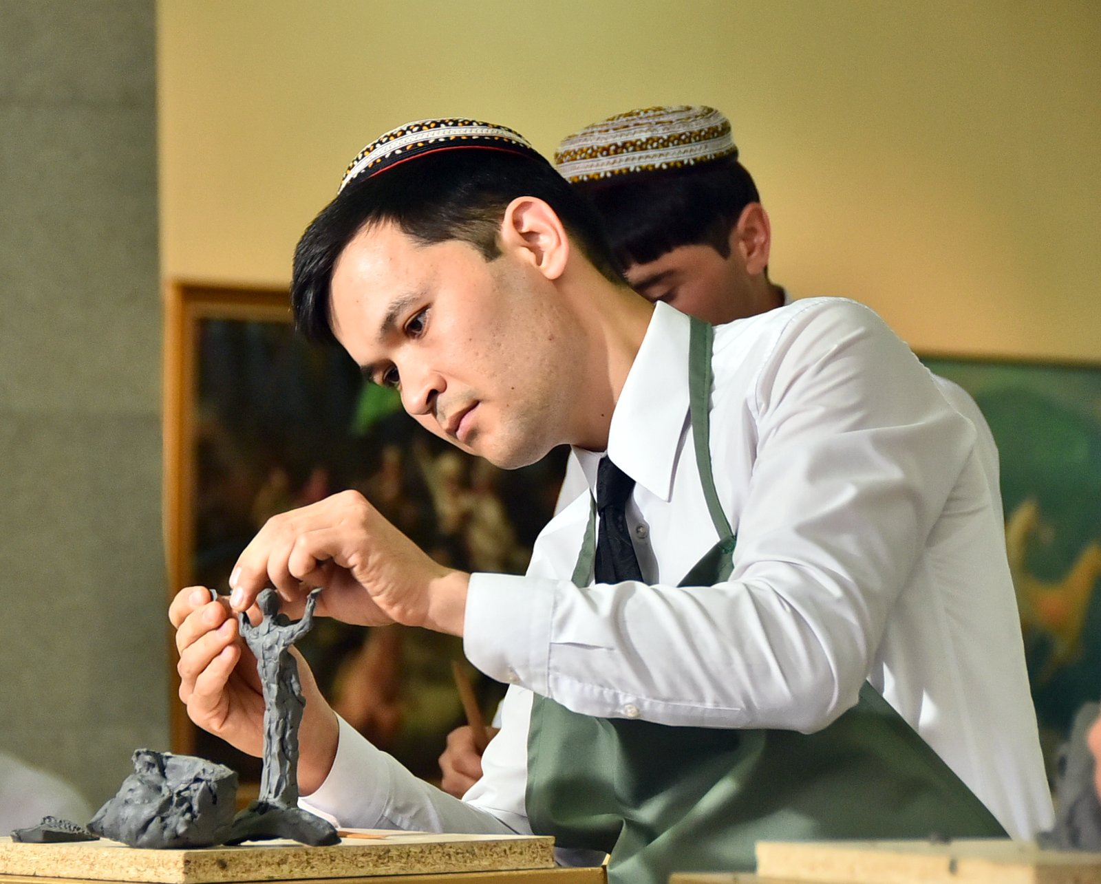 Мастер-класс в Академии художеств: диалог на языке искусства   