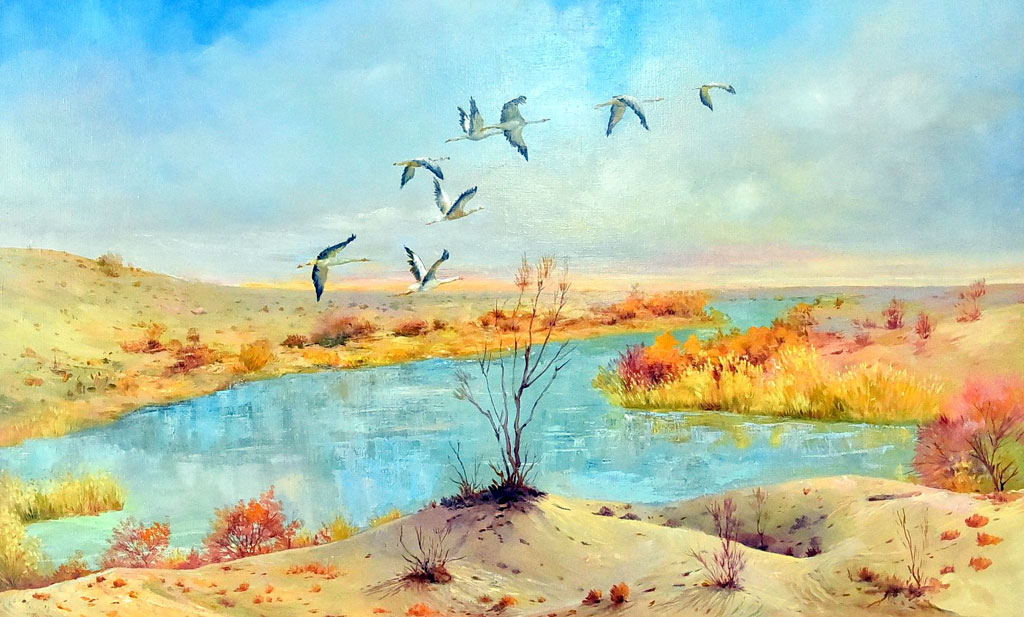 В музее ИЗО развёрнута праздничная выставка 