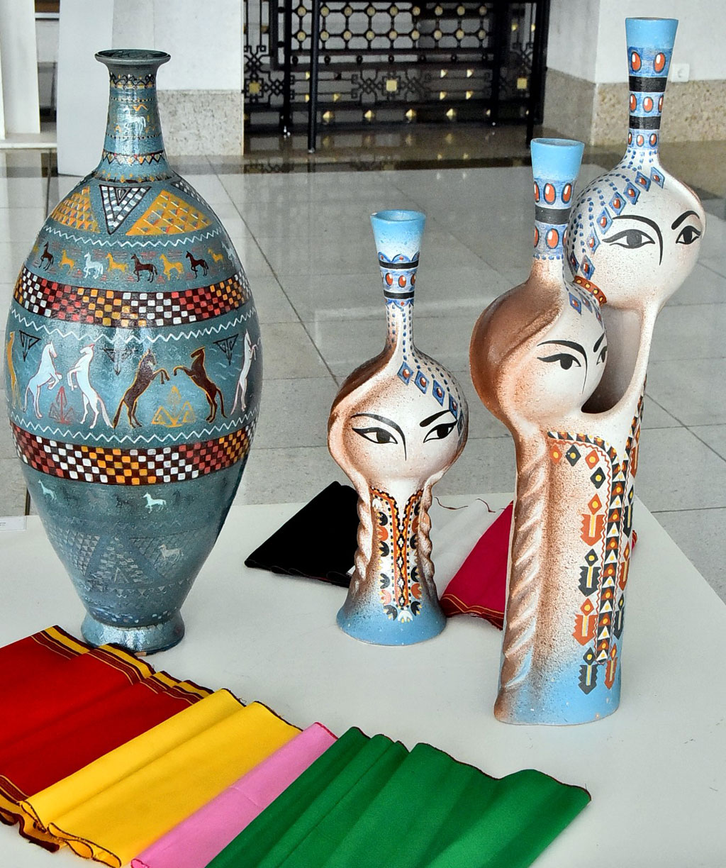 Şekillendiriş sungaty muzeýinde baýramçylyk sergisi  gurnaldy