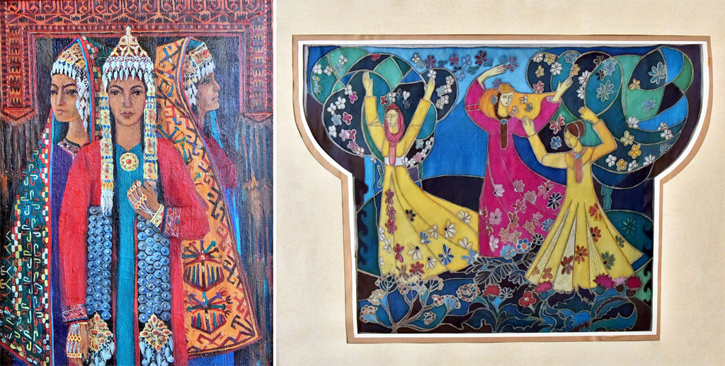 Şekillendiriş sungaty muzeýinde baýramçylyk sergisi  gurnaldy