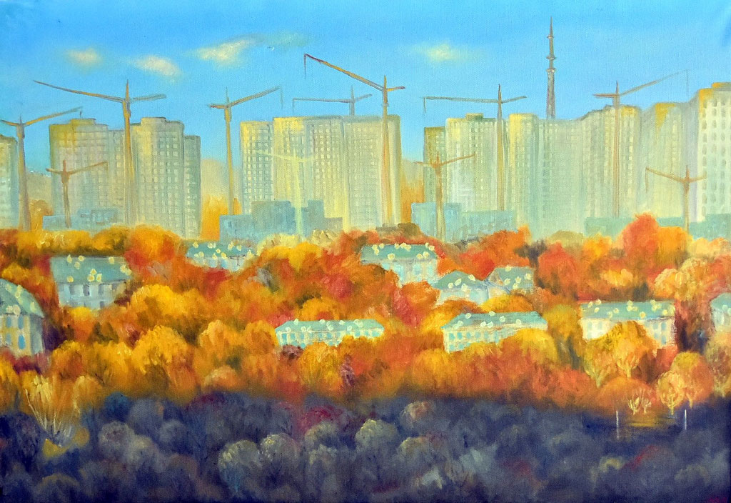 Белый город – Ашхабад: ритмы столицы в живописных сюжетах  