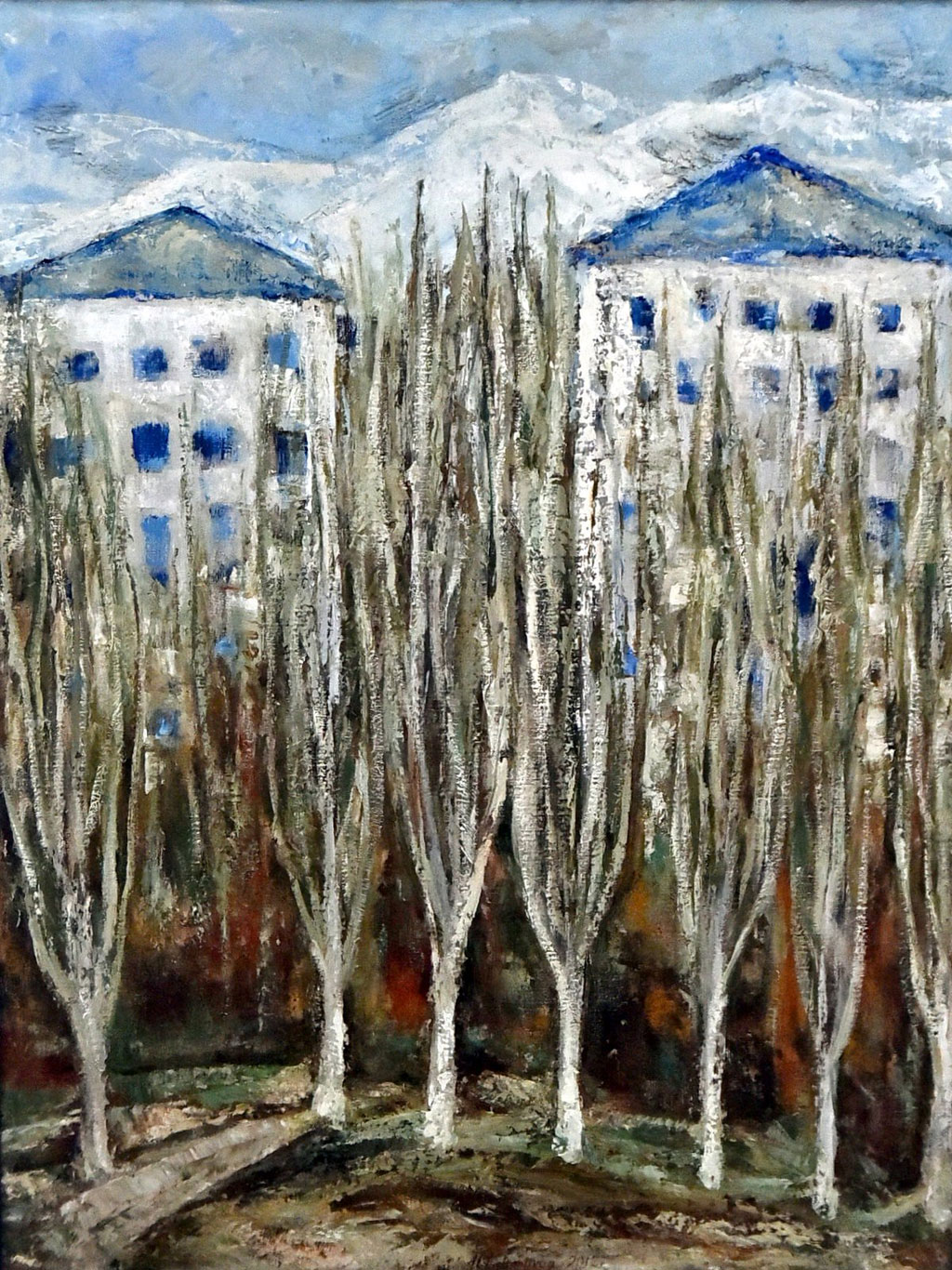 Ak şäherim Aşgabat: paýtagtyň depginleriniň žiwopis ýordumlaryndaky beýany