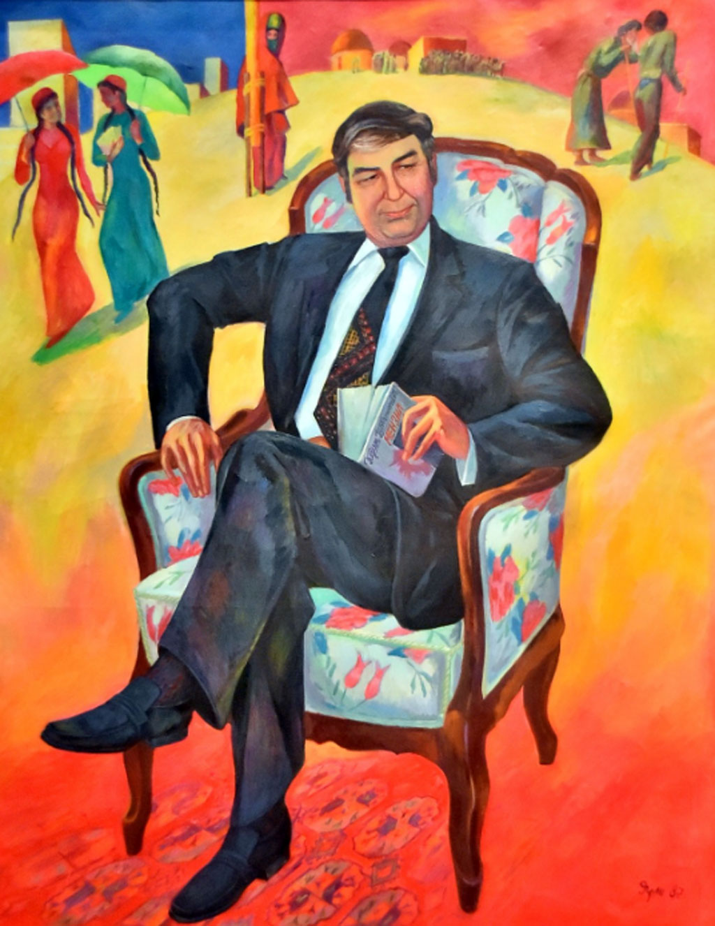 Zehinler zehinler hakda: baýramçylyga bagyşlanan sergi