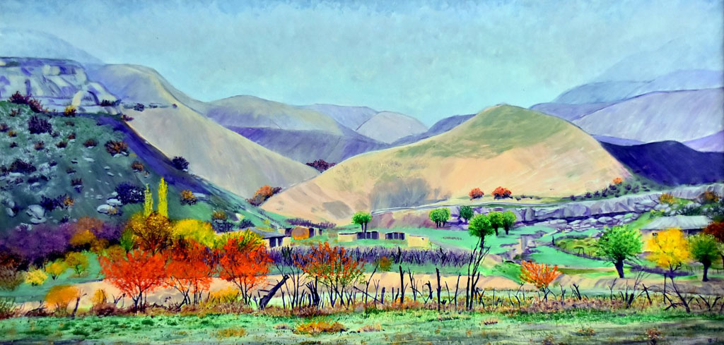 Magtymgula  bagyşlanan žiwopis eserleri