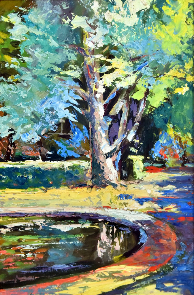 Magtymgula  bagyşlanan žiwopis eserleri