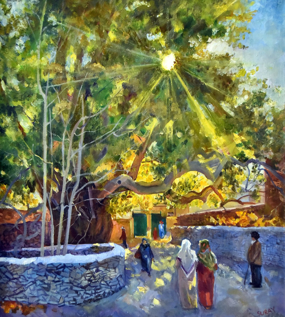 Magtymgula  bagyşlanan žiwopis eserleri