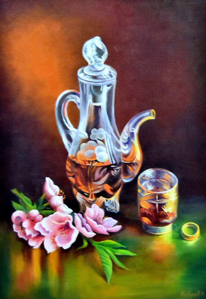 Magtymgula  bagyşlanan žiwopis eserleri