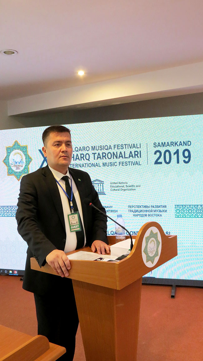 Samarkant forumyna gatnaşyjylar türkmen aýdym-saz medeniýetine gyzyklanma bildirdiler 