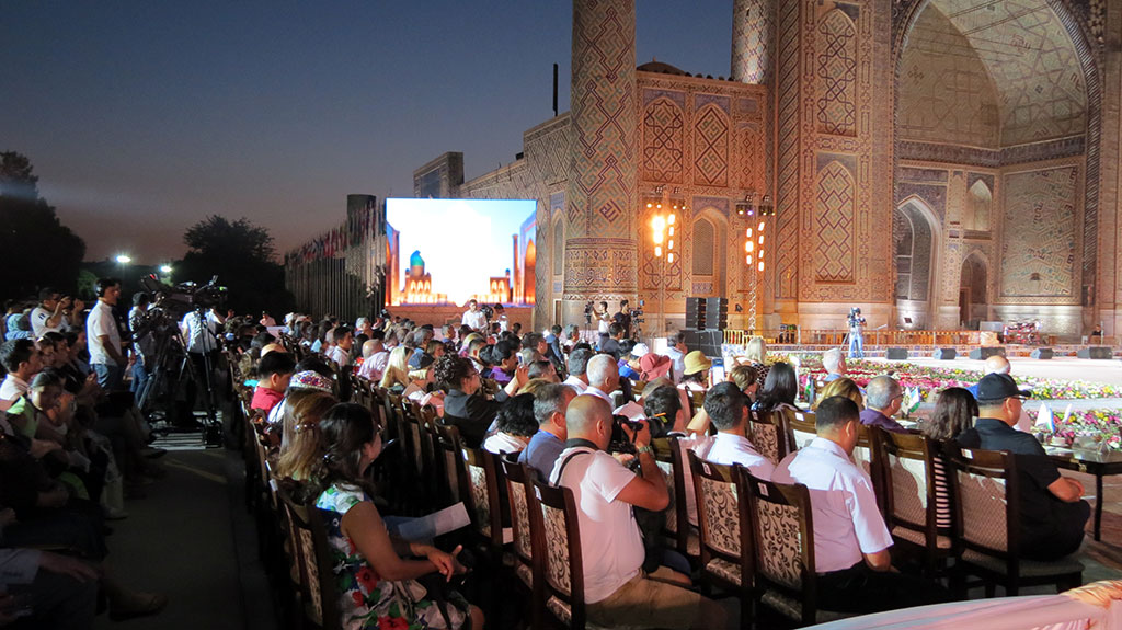 Türkmenistanly artistler halkara gözden geçirilişinde çykyş etdiler 