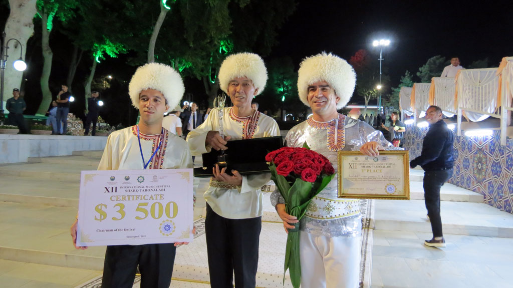 Группа «Арчабиль» - обладатель 2-го места фестиваля «Шарк тароналари - 2019» 