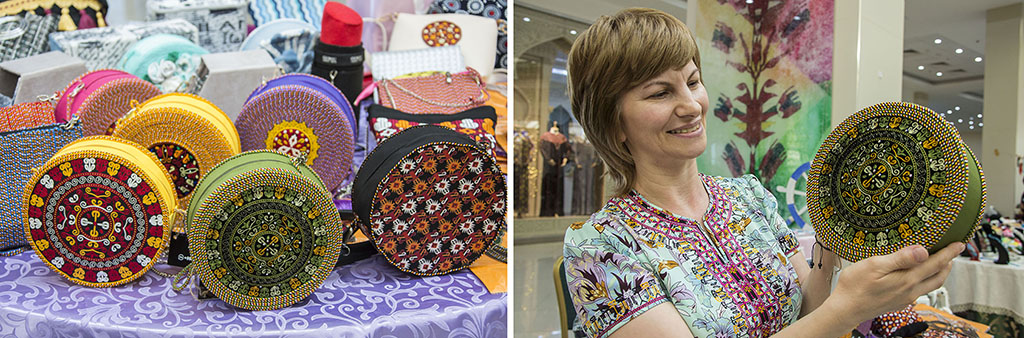 Art-bazarda ylham bilen üýtgeşik täzelikler  utgaşýar