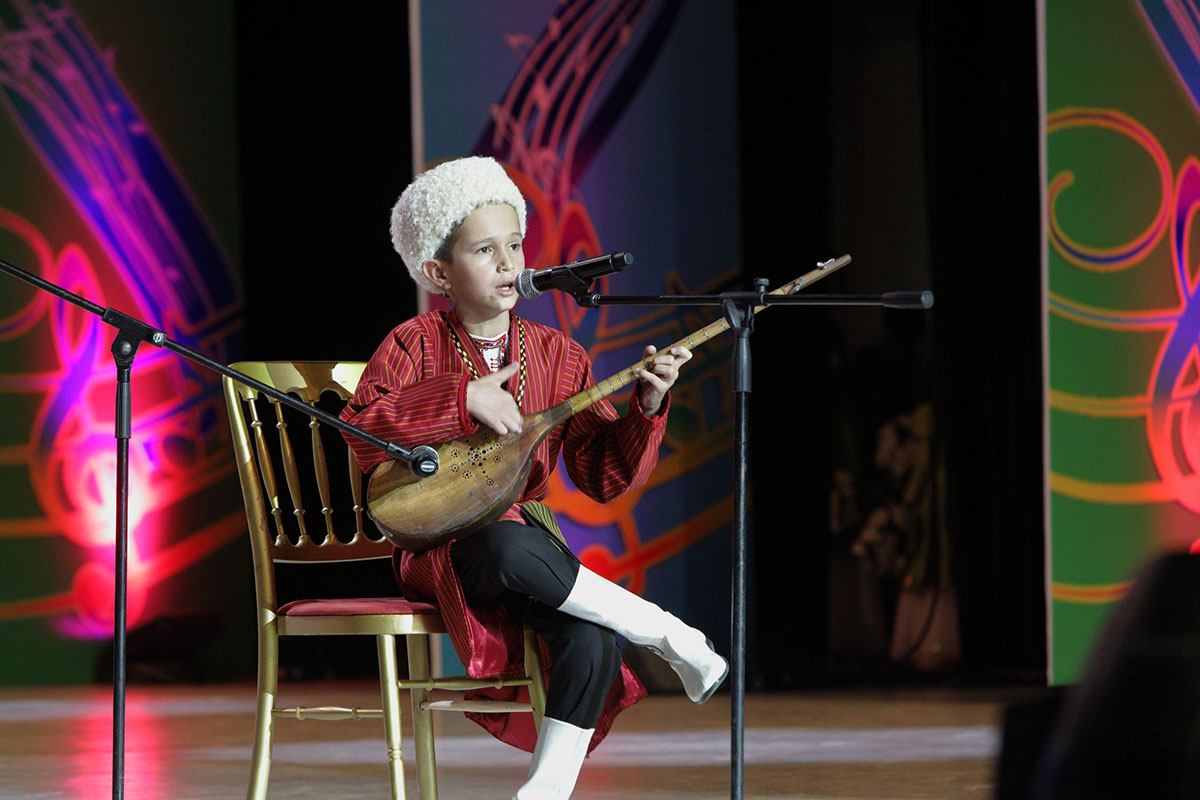 Zehinli çagalaryň «Garaşsyzlygyň merjen däneleri» bäsleşiginiň jemleýji konserti