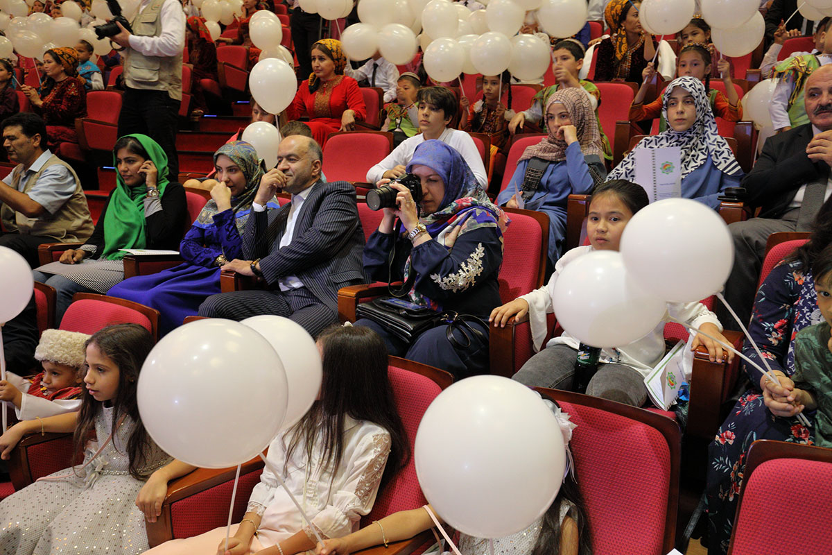 Zehinli çagalaryň «Garaşsyzlygyň merjen däneleri» bäsleşiginiň jemleýji konserti
