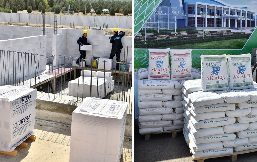 Участники торжества в Ахалском велаяте побывали на месте возведения нового административного центра