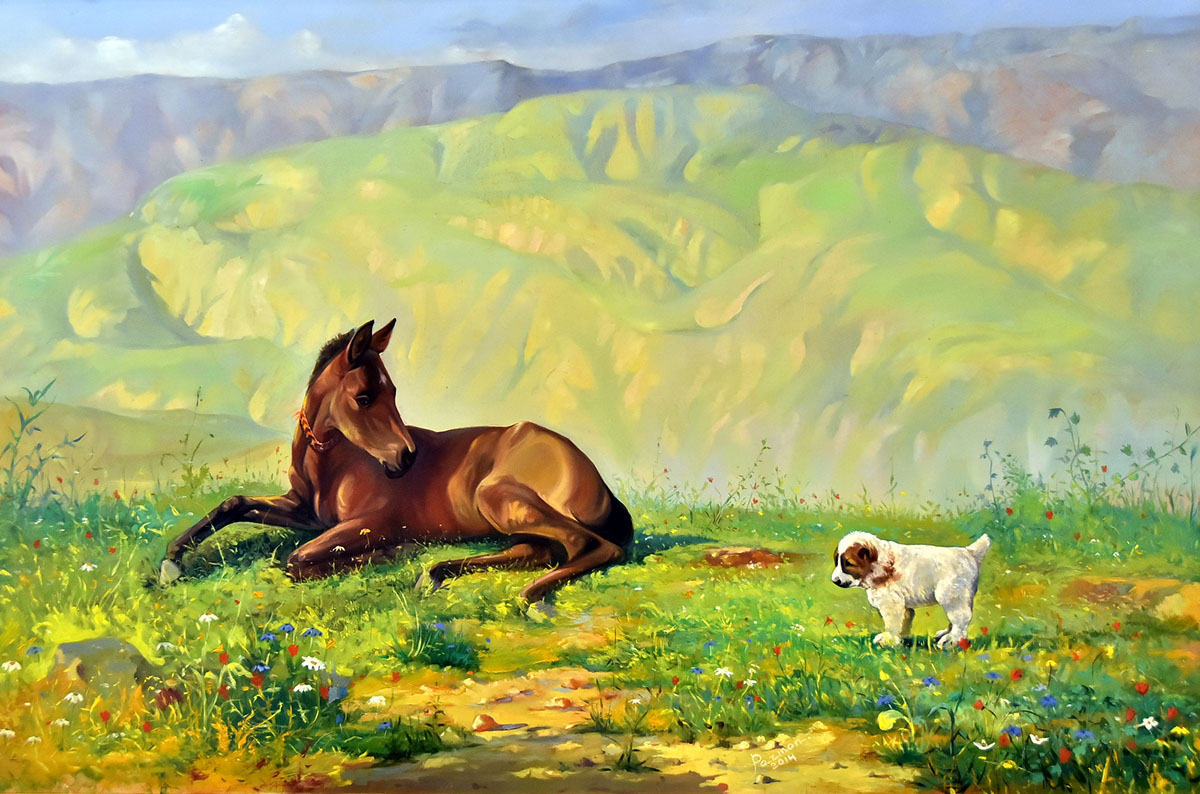 В столице состоялась презентация книги «Туркменский алабай»