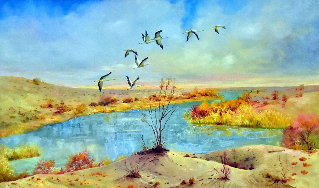 Şekillendiriş sungaty muzeýinde Garaşsyzlyk baýramyna bagyşlanan sergi açyldy