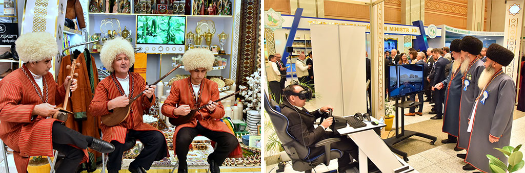 Paýtagtymyzda ýurdumyzyň ykdysady gazananlarynyň sergisi açyldy