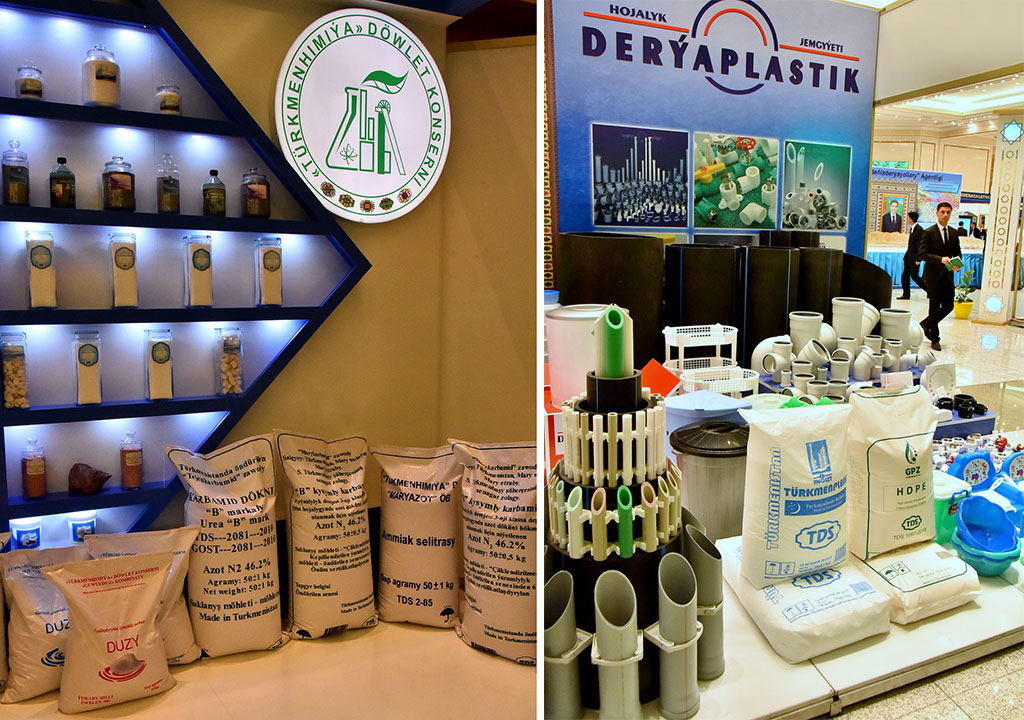 Paýtagtymyzda ýurdumyzyň ykdysady gazananlarynyň sergisi açyldy