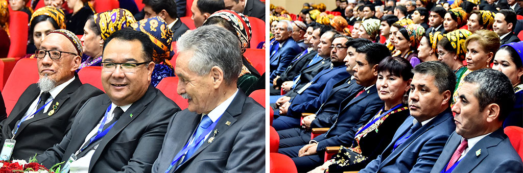 Aşgabatda Dünýä türkmenleriniň ynsanperwer birleşiginiň ХХII maslahaty geçirildi