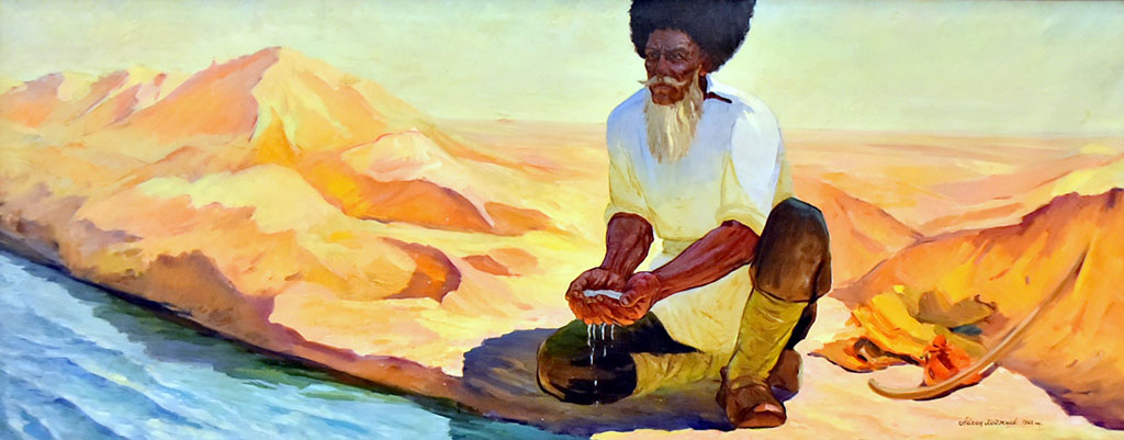 Aýhan Hajyýewiň doglan gününiň 95 ýyllygyna: žiwopis sungatynda yz goýan nakgaş