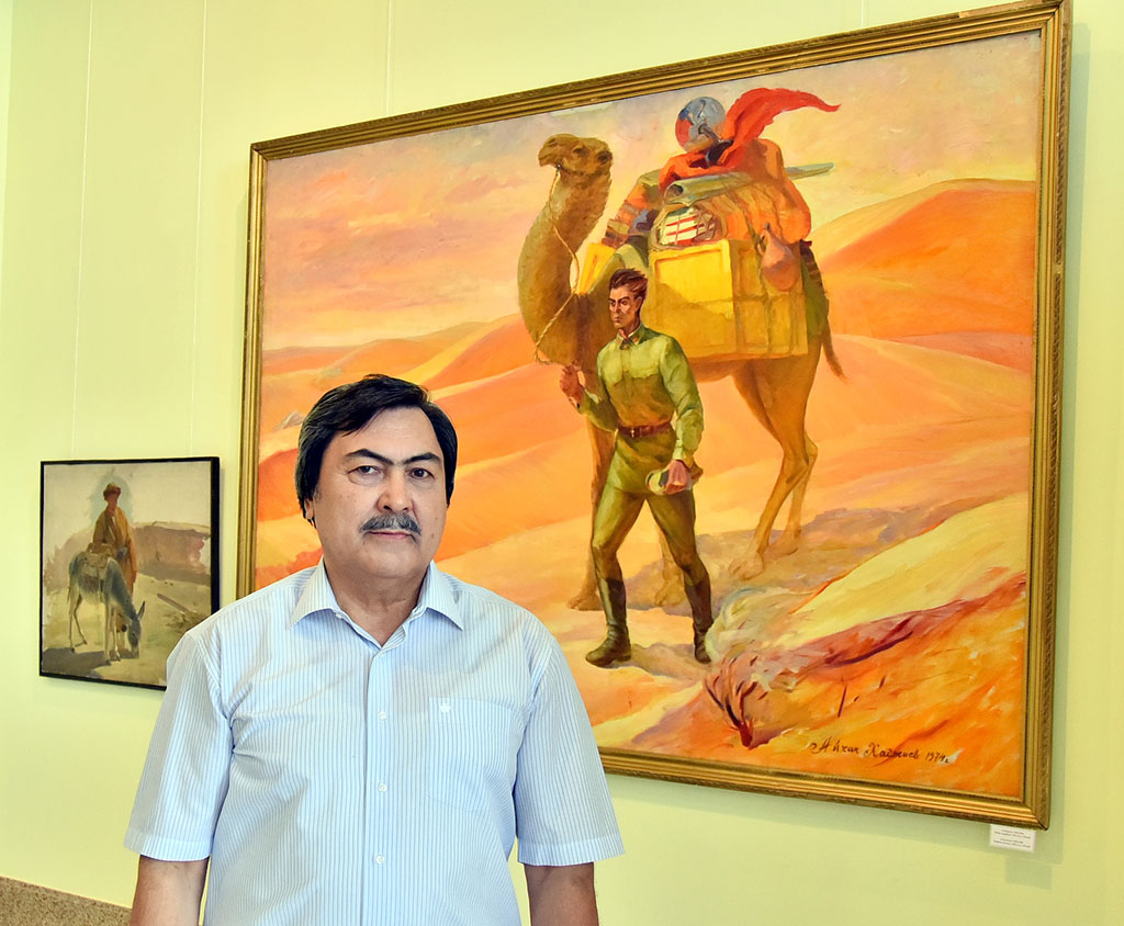 Aýhan Hajyýewiň doglan gününiň 95 ýyllygyna: žiwopis sungatynda yz goýan nakgaş