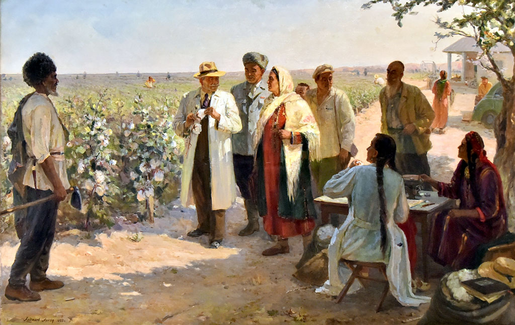 Aýhan Hajyýewiň doglan gününiň 95 ýyllygyna: žiwopis sungatynda yz goýan nakgaş