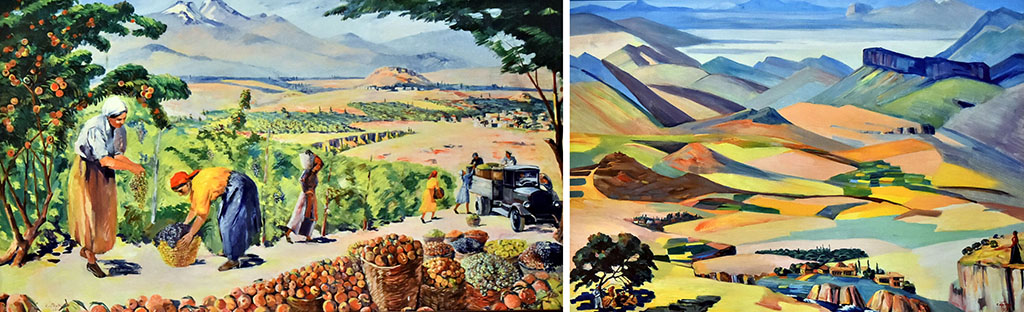 Ermeni halkynyň žiwopis we amaly-haşam sungatynyň eserleriniň sergisi guraldy