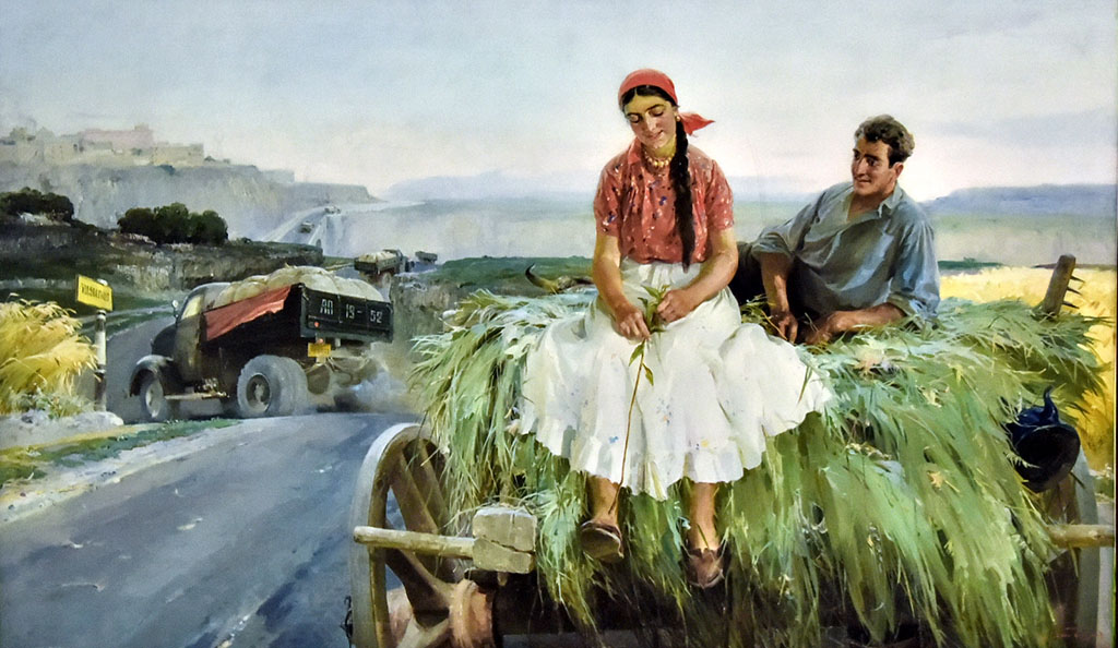 Ermeni halkynyň žiwopis we amaly-haşam sungatynyň eserleriniň sergisi guraldy