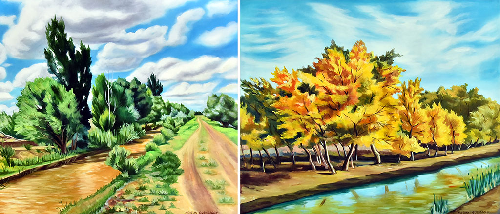 Выставка работ дашогузских художников: корни творчества 