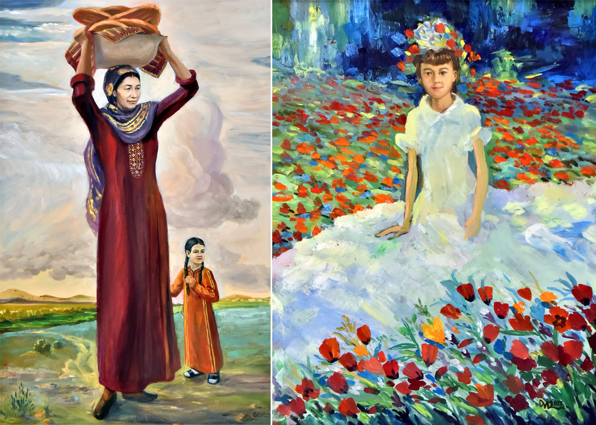 Овезмухаммед Маметнуров: живописные оды и экскурс в историю 