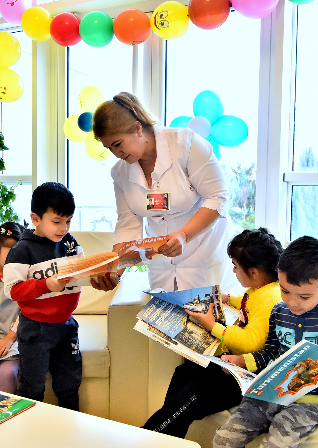 Special attention to special children: treatment, rehabilitation and healing tea  