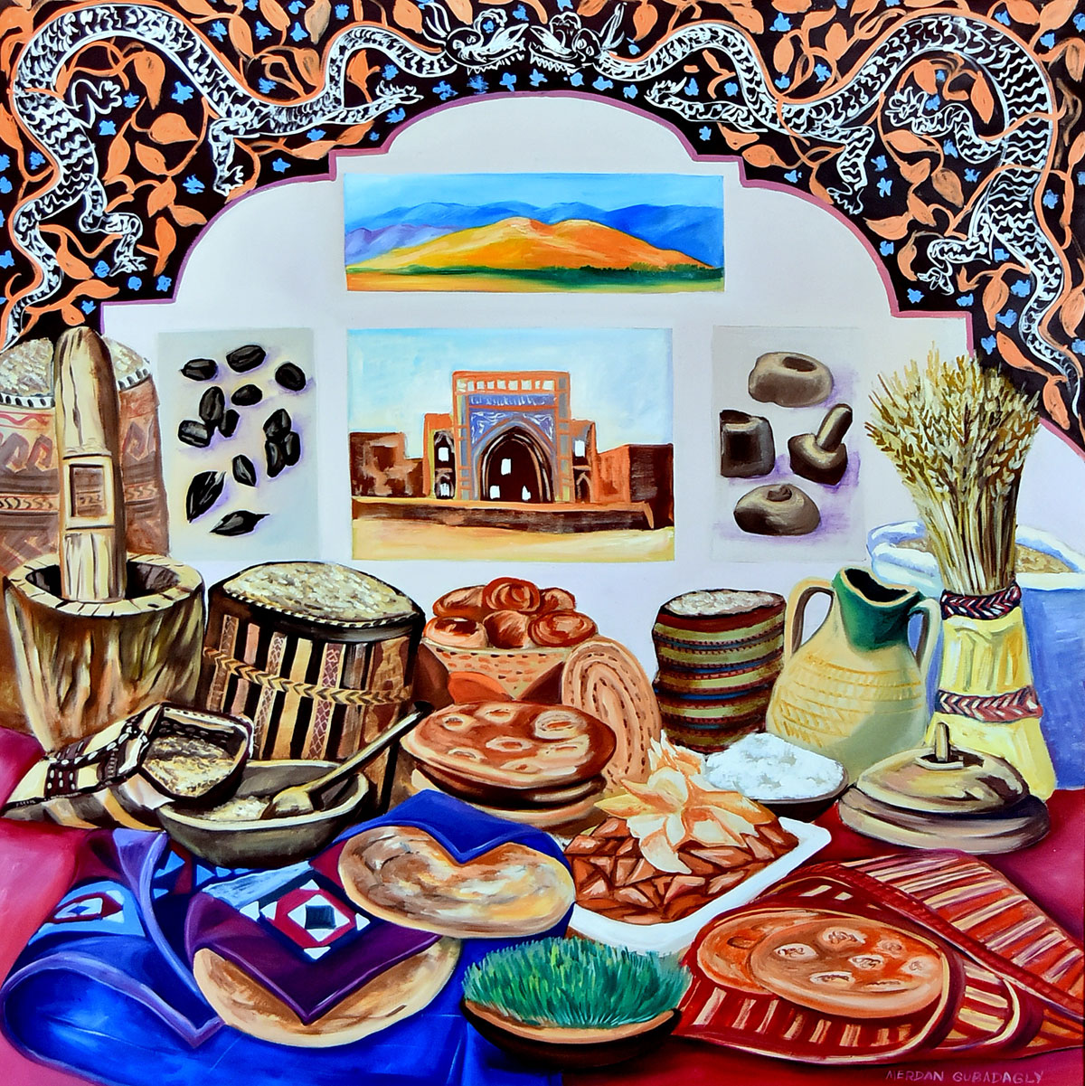 Şekillendiriş sungaty muzeýiniň baýramçylyk sergisi