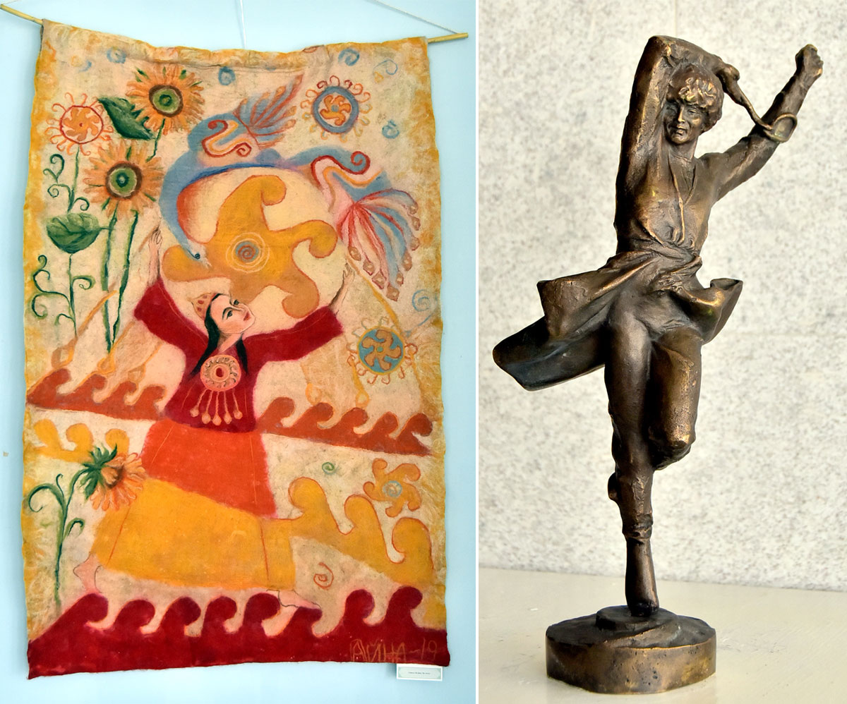 Şekillendiriş sungaty muzeýiniň baýramçylyk sergisi