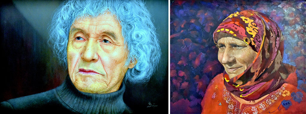 Çeperçilik akademiýasynda 2019-njy ýylyň iň güýçli işleriniň sergisi guraldy