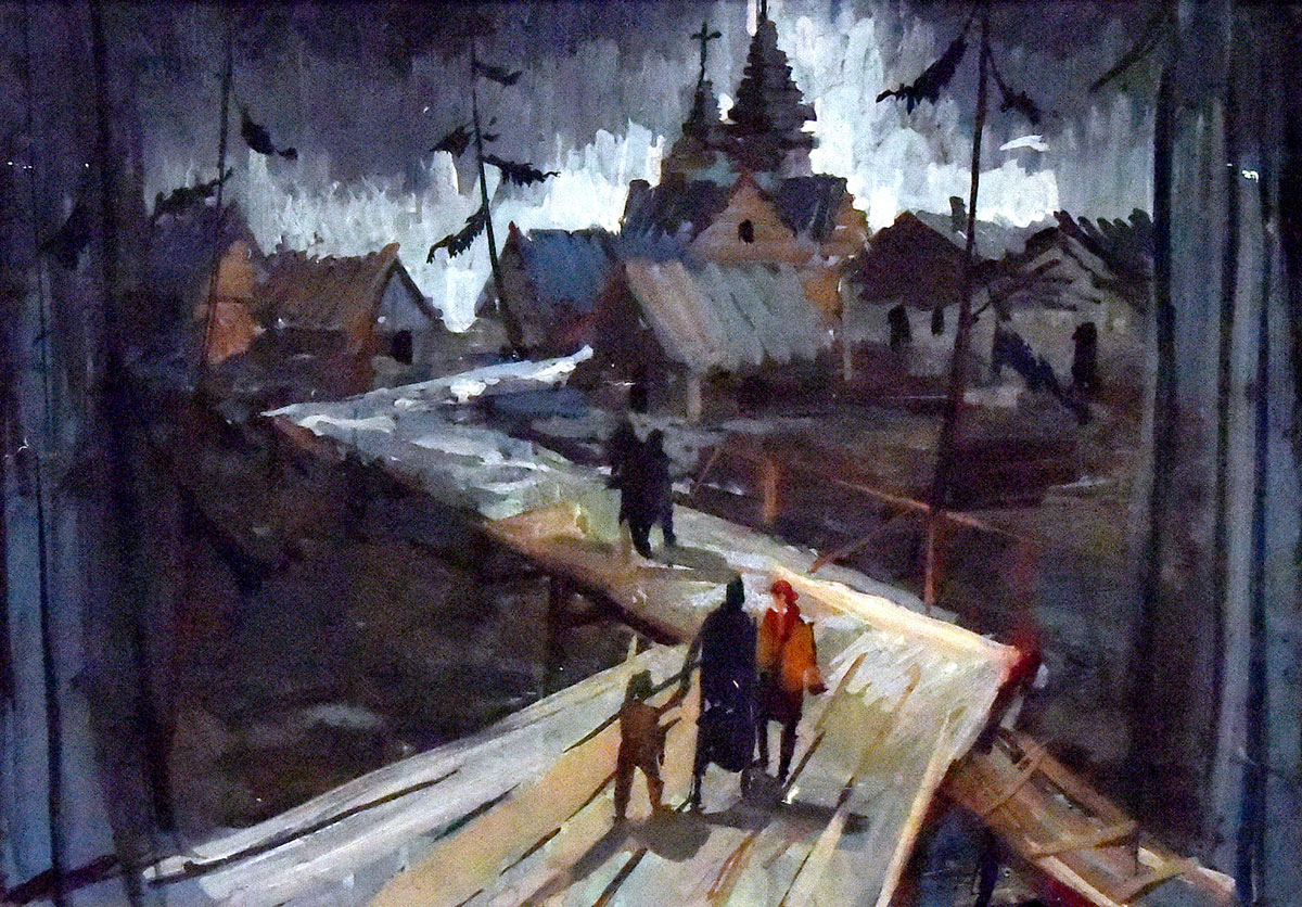 Daňatar Çaryýew: žiwopis ussatlygynyň dürli ugurlary