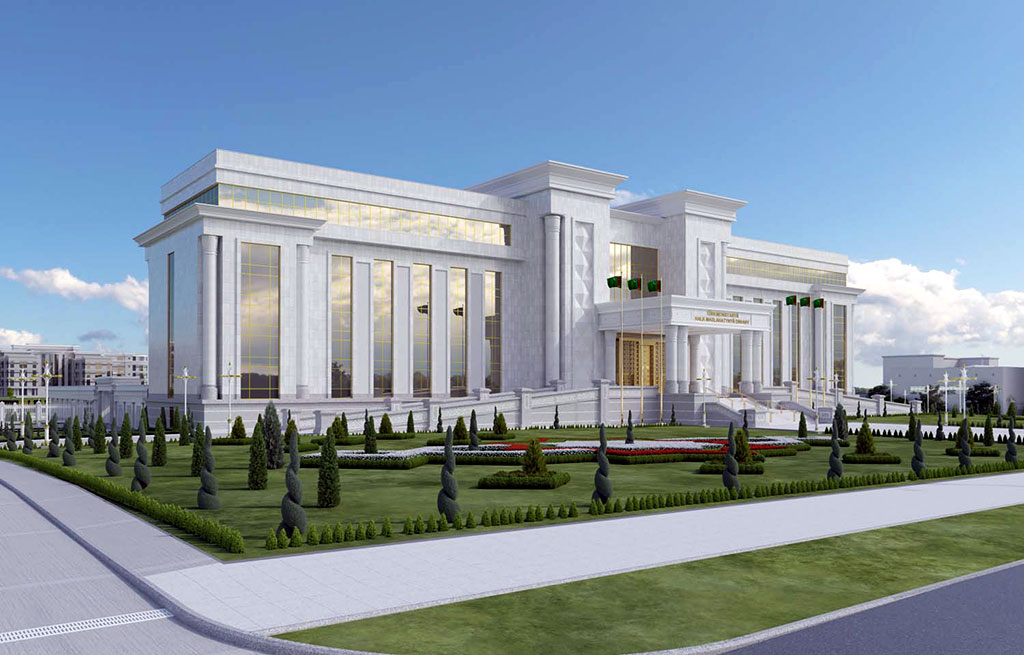 Вдоль проспекта Чандыбил формируется комплекс фешенебельных зданий 