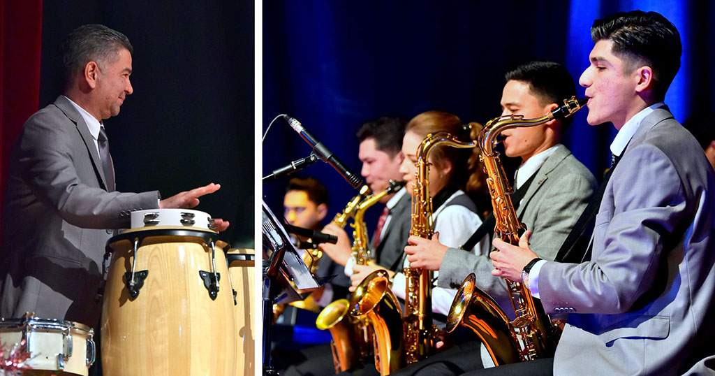 Täze ýyl jaz sazlary: Röwşen Nepesowyň ýolbaşçylygyndaky orkestr saz muşdaklaryna meşhur aýdym-sazlary we täze sazlaryň üçüsini peşgeş etdi