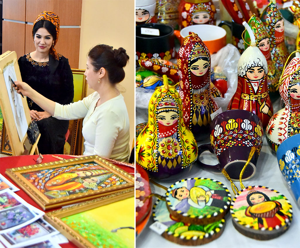 Ussatlar ýarmarkasy: döretmek sungaty