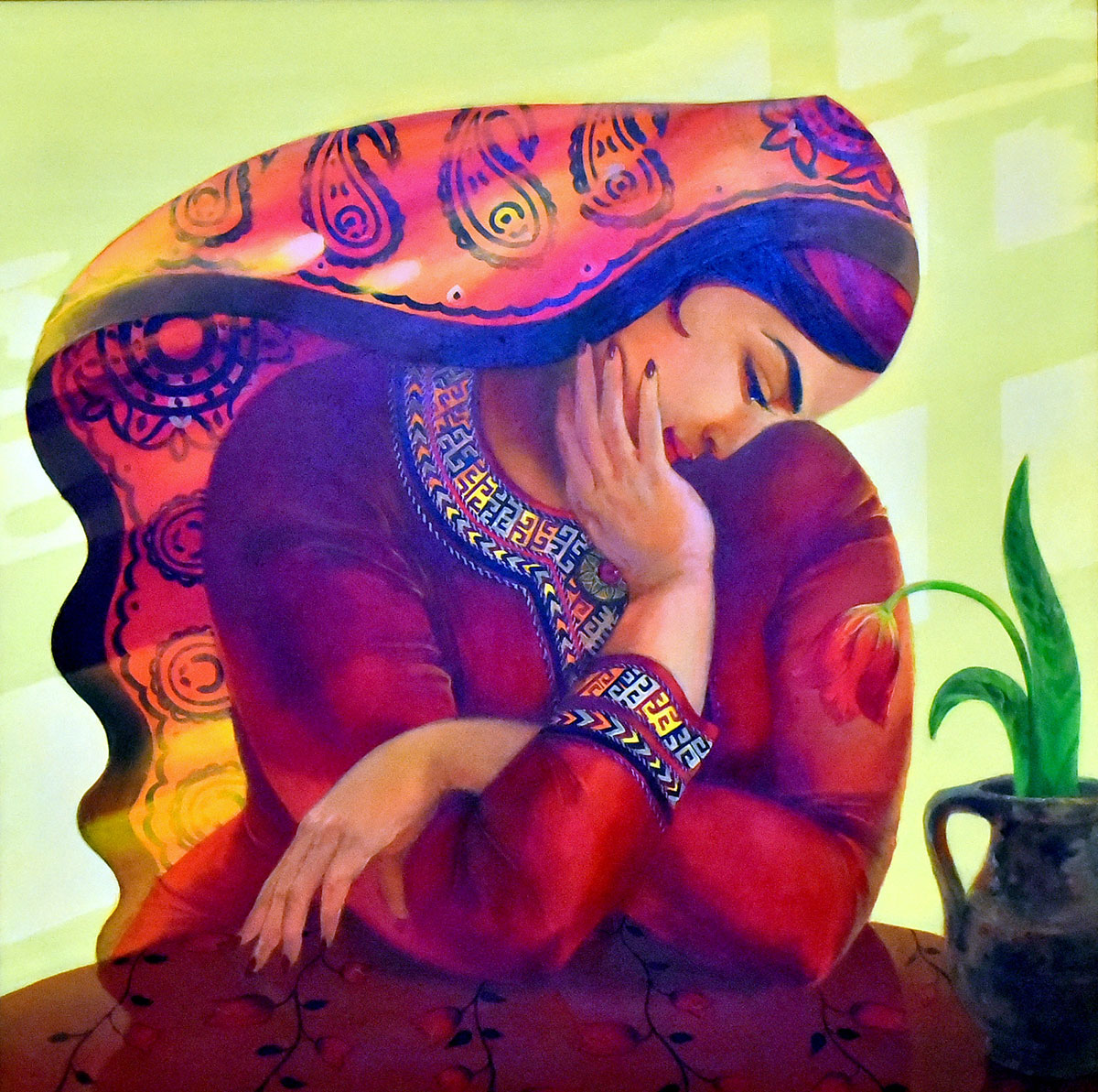 Экспозиция Музея ИЗО: посвящение 25-летию нейтралитета Туркменистана 