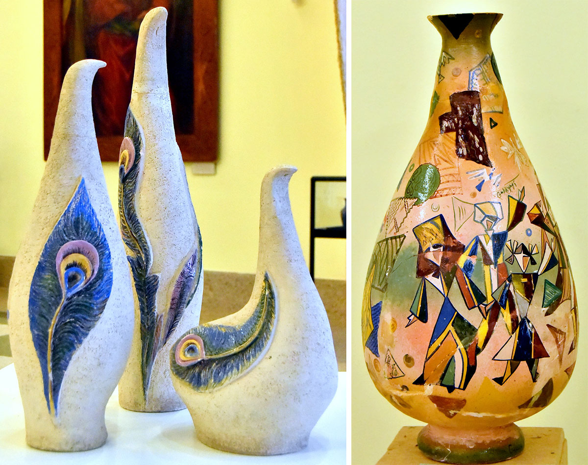 Экспозиция Музея ИЗО: посвящение 25-летию нейтралитета Туркменистана 