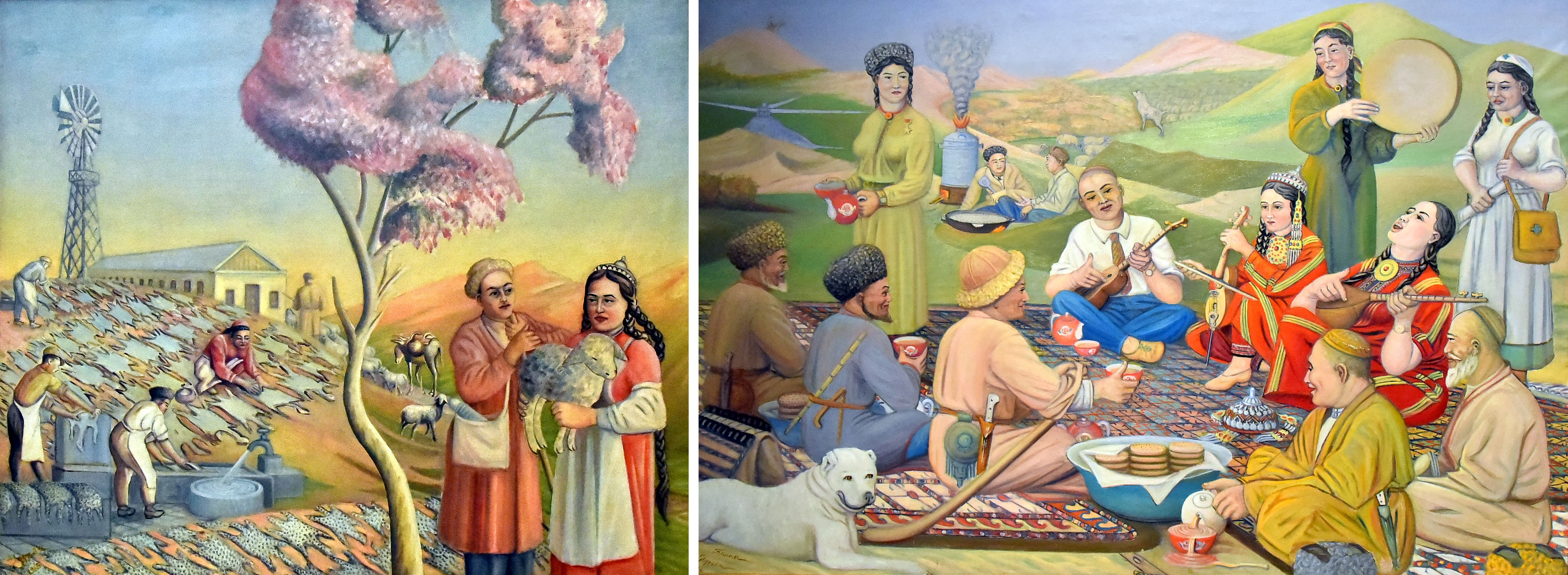 Şekillendiriş sungaty muzeýinde Bäşim Nurala bagyşlanan sergi açyldy