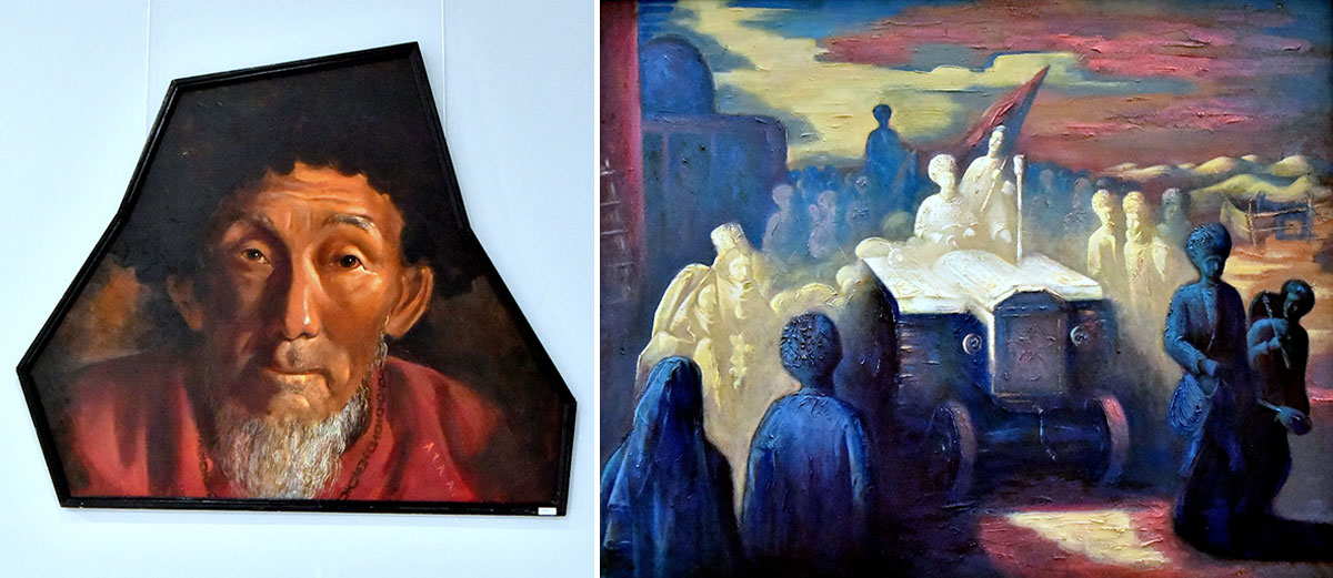 Художник Ата Акыев: искусство метафоры и традиции вне времени