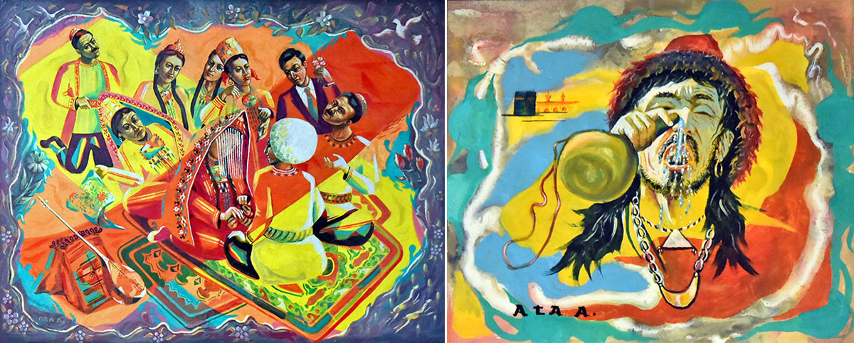 Художник Ата Акыев: искусство метафоры и традиции вне времени