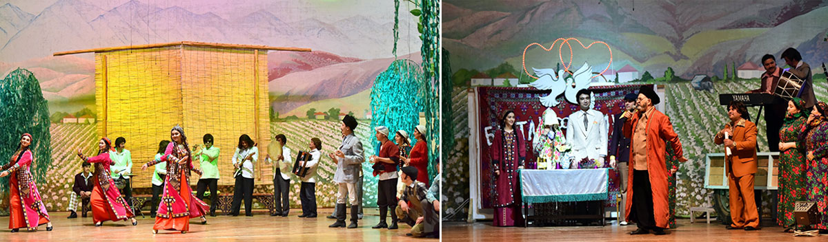 Коллектив музыкально-драматического театра им. Махтумкули посвятил свою новую работу туркменской свадьбе 